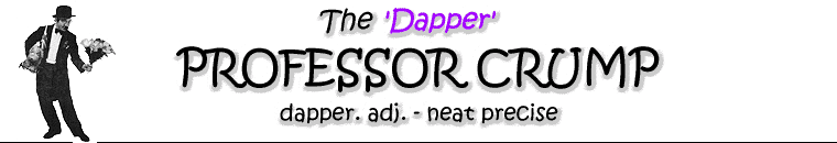 The Dapper Professor Crump